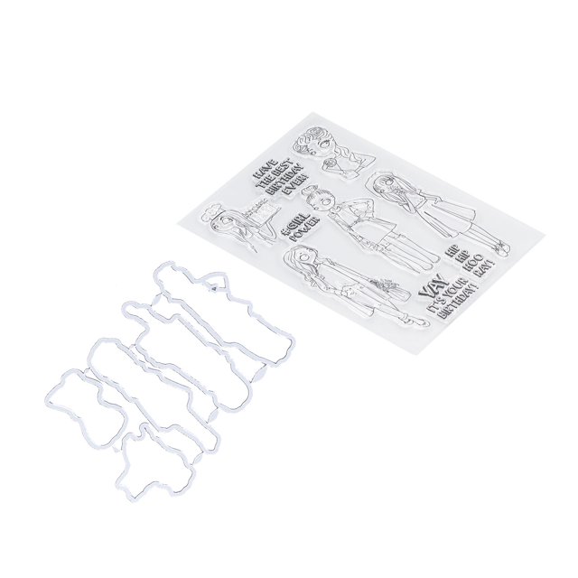Embossing, Unique Forme Clair Kit Impression Claire Opération Simple pour Bricolage Métiers pour Bricolage Scrapbook
