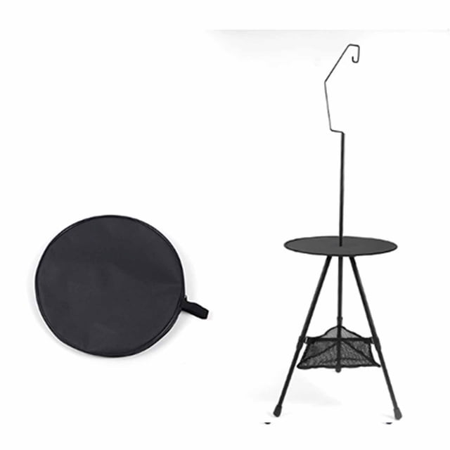 Maytalsory Petite Table Portable Portant une Table de Pique-Nique à Hauteur Réglable, Pliante, Robuste en Matériau ABS. et Durable, Convient au Camping,