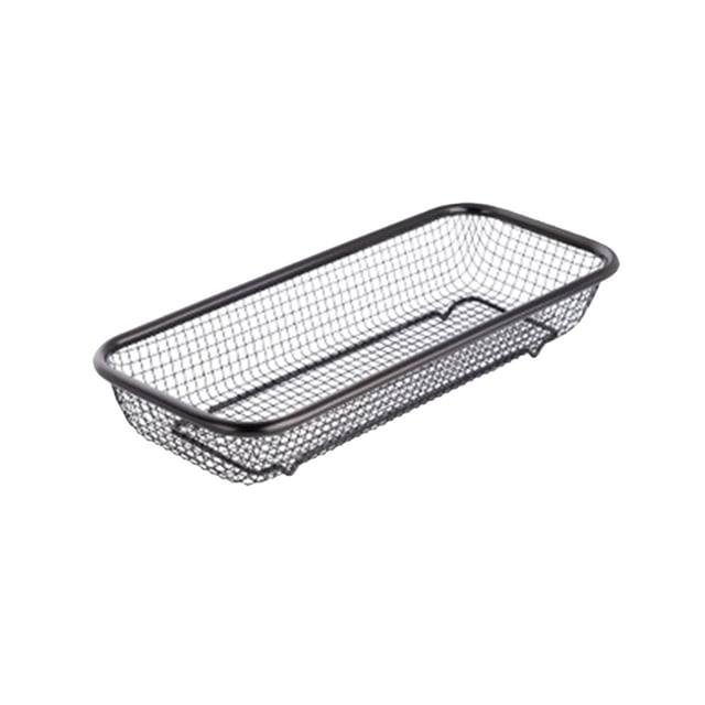 Stainless Steel Dishwasher Basket - Mesh, Drain Hole, for Cutlery Storage