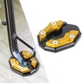 thumbnail image 1 of Wzzjkit Motorcycle Foot Support Pad Aluminum Alloy Pedal Motorcycle Bike Side Support Frame Seat Cushion, 1 of 6
