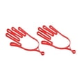 thumbnail image 3 of Almencla 2x Golf Gloves Stretcher Holder Hanger Keeper for Maintenance Outdoor Red, 3 of 8
