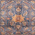 thumbnail image 1 of Ahgly Company Indoor Square Abstract Rosy Purple Abstract Area Rugs, 4' Square, 1 of 6