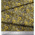 thumbnail image 2 of Soimoi Viscose Chiffon Fabric Geometric Small Fabric Prints by Yard 42 Inch Wide, 2 of 3