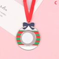 thumbnail image 2 of MesaSe 1Pcs Sublimation Blank Pendant Heat Transfer Christmas Tree Hanging Ornament, 2 of 5