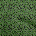thumbnail image 1 of oneOone Polyester Spandex Black Fabric Tropical Sewing Craft Projects Fabric Prints By Yard 56 Inch Wide, 1 of 5