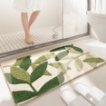 thumbnail image 4 of SDOTXA Clearance!!! Green Leaves Bath Mat  Non Slip Large Plant Monstera Leaf Bath Rug Absorbent Bathtub Rug Bathroom Plush Shower Rugs, 4 of 7