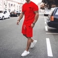 thumbnail image 2 of Men's Suits Quick-Dit Summer Tracksuit for Everyday Casual Outdoor Travel Performance Athletic Set, 2 of 5