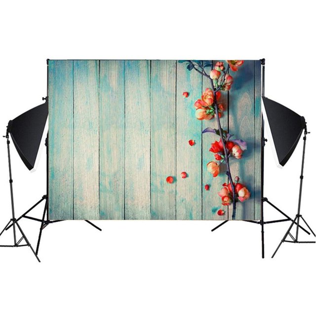EGNMCR Room Decor, Home Decor Imitation Wood Grain Photography Props 3D Photo Background Cloth Presentation Photography Background