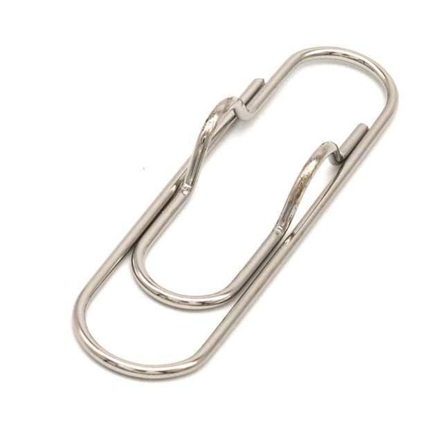 10 Pcs Pinces à Stylo en Métal, Pinces Porte-Stylo Multifonctions Signets pour Cahiers, Outil de Papeterie à Trombone