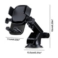 thumbnail image 3 of Rbaofujie Bike Cell Phone Holder Car Phone Support Universal Multifunctional Phone Support Car Holder Mount, 3 of 6