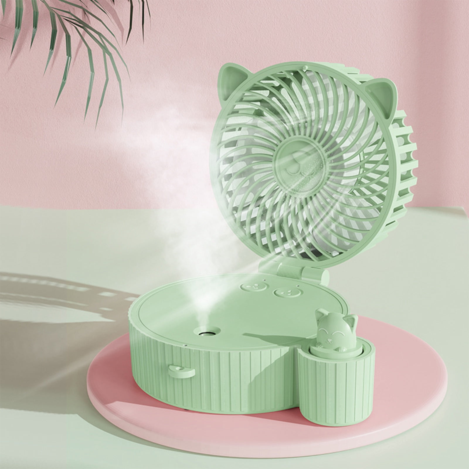 Wamans Portable Air Conditioners Portable Conditioner Usb Chargeable Chiller with 3-Speed with Led Lights for Home Office Bedroom