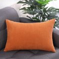 thumbnail image 2 of Unique Bargains Soft Corduroy Corn Striped Decorative Throw Pillow Cover, 2 of 9