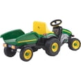 thumbnail image 4 of Peg Perego John Deere Farm Tractor and Trailer Pedal Ride-On, 4 of 8