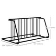 thumbnail image 3 of DURHAND Double-Sided Bike Rack Stand with 6-Bike Capacity, 3 of 10