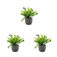 thumbnail image 4 of Decodeary Green Eco-friendly Artificial Money Tree In Pot Long-lasting Durability Realistic Appearance purple babysbreath 3Set, 4 of 6