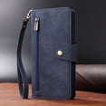 thumbnail image 4 of Case for OnePlus Nord 2 5G Magnetic Leather Zipper Wallet Cover Card Holder, 4 of 5