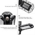 thumbnail image 2 of 1PC Practical Garage Lamp Industrial Mining Light Deformable Folding Lamp 40W, 2 of 8