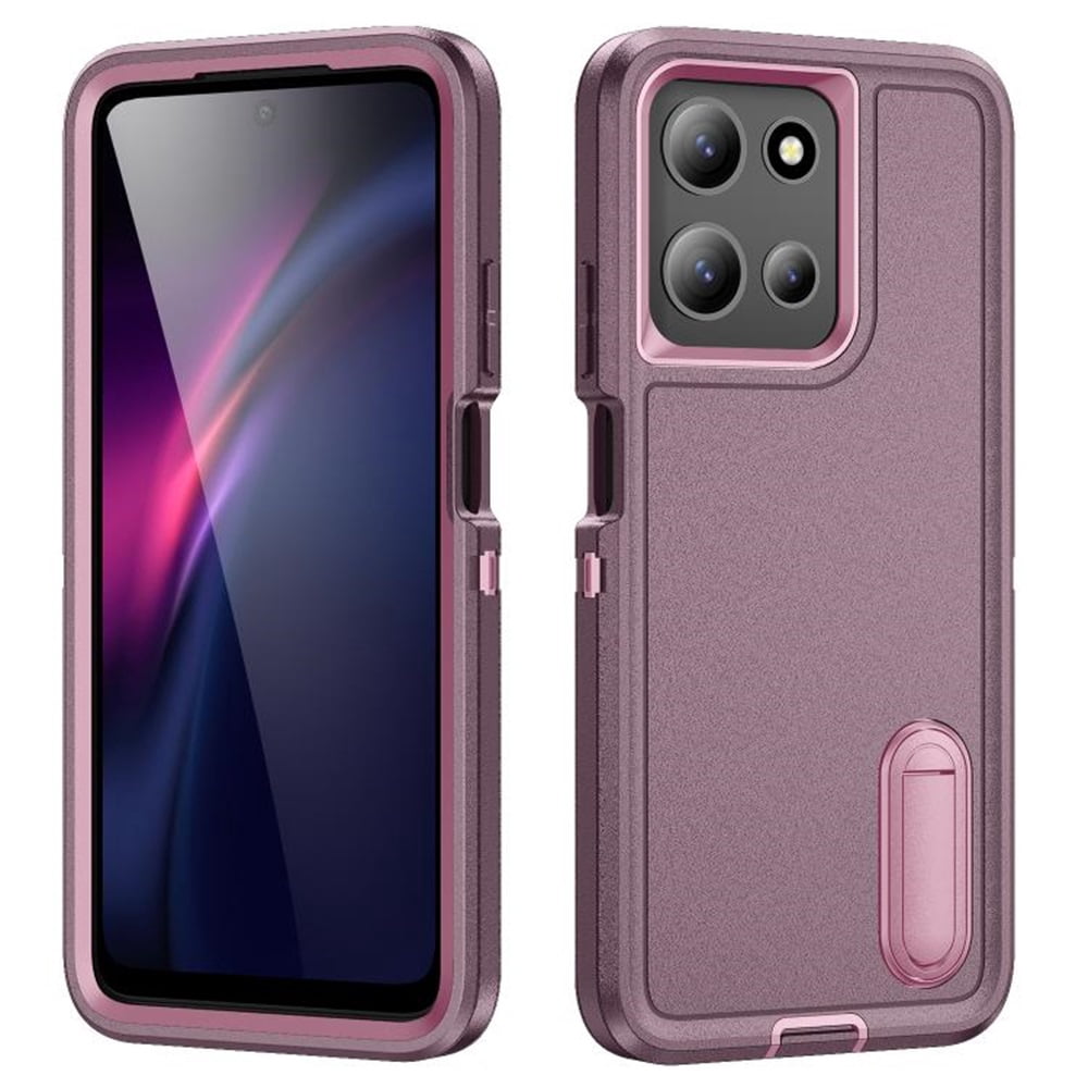 for Motorola Moto G 5G 2026 Case, Motorola Moto G 5G 2026 Phone Case with Built in Kickstand, Shockproof/Dustproof/Drop Proof Heavy Duty Military-Grade Rugged Protective Cover for Moto G 5G 2026