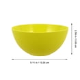 thumbnail image 2 of EIGTHTAIL Bowls Bowl Serving Plastic Cereal Dessert Food Noodle Unbreakable Soup Mixing Salad Ramen Pasta Rice Cream Trays Dish, 2 of 6