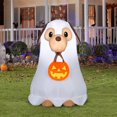 thumbnail image 4 of Airblown Beagle Dog in Ghost Costume, 4 of 6