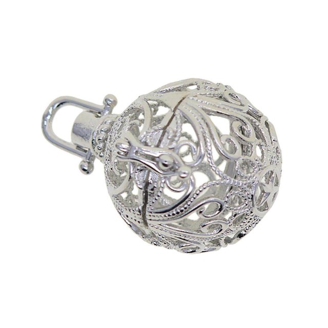 Beads Cage Charms Locket Pendant Settings for Diffuser Locket Pendant Memory DIY Necklace Vintage