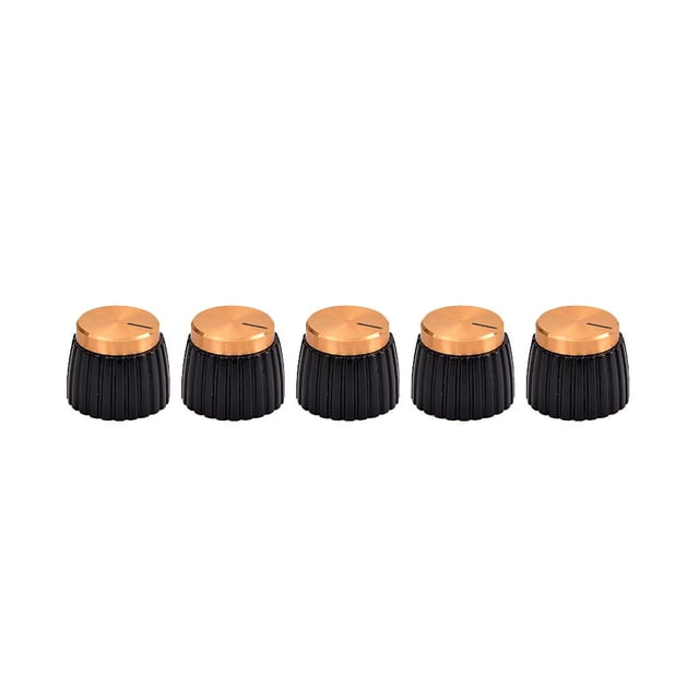 Esquirla 5 Piece Guitar Amplifier Knob Buttons Compliments Easy Installation Musical Tool