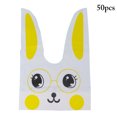 thumbnail image 1 of Coofit 50PCS Candy Bag Rabbit Ears Design Treat Bag Party Favor Bag for Cookies Candy, 1 of 10