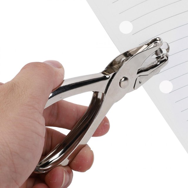 Hole Puncher, Punching , Exquisite Easy Disassemble Paper Punch For School Suitable For Family Suitable Young People Manual Operation