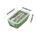 thumbnail image 3 of fheaev Children's Lunch Box Water Cup Set Sealed Leak-Proof Compartment Lunch Box Lunch, 3 of 7