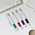 thumbnail image 4 of 4 Color in 1 Ballpoint Pen (0.7Mm), Multicolor Retractable Pen for Note Taking and Journaling, Assorted inks Smooth Writing Pen for Schol Office Supplies , 4 Pcs, 4 of 9