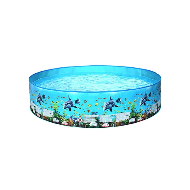 48 x 9.8 inches Home Outdoor Round Portable Pool Family Children Playing Water Pool