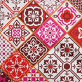 thumbnail image 1 of oneOone Silk Tabby Maroon Fabric Abstract Traditional Sewing Material Print Fabric By The Yard 42 Inch Wide, 1 of 4