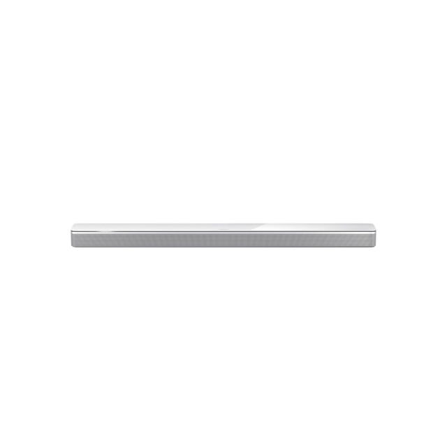 Bose Soundbar 700 en Blanc avec un design Rectangulaire Mince, une surface Supérieure Lisse et une grille de Haut-Parleur avant, Doté de l'Assistant Google Intégré et d'Amazon Alexa, Connectivité Wi-Fi et Bluetooth, Convient pour Améliorer l'Expérience audio à la Maison et au Théâtre.