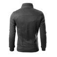 thumbnail image 3 of EGNMCR Jackets for Men Men's Fashion Color Matching Splicing Jacket Sweater Casual Jacket, 3 of 4