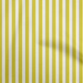thumbnail image 1 of oneOone Popeline de Coton Jaune Tissu à Rayures Matière de Robe Tissu Imprimé Tissu au Mètre 56 Pouces de Large, 1 of 4