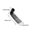 thumbnail image 3 of Chmadoxn Outdoor Agricultural Tools Forging Weeding Hoe For Planting Vegetables Flower Hoes Metal hoe, 3 of 5