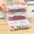 thumbnail image 4 of Storage Containers Transparent Leakproof Bread and Pantry Organizer for Kitchen Countertop Airtight Freshness Seasoning and Flat-Top Storage Solution, 4 of 7