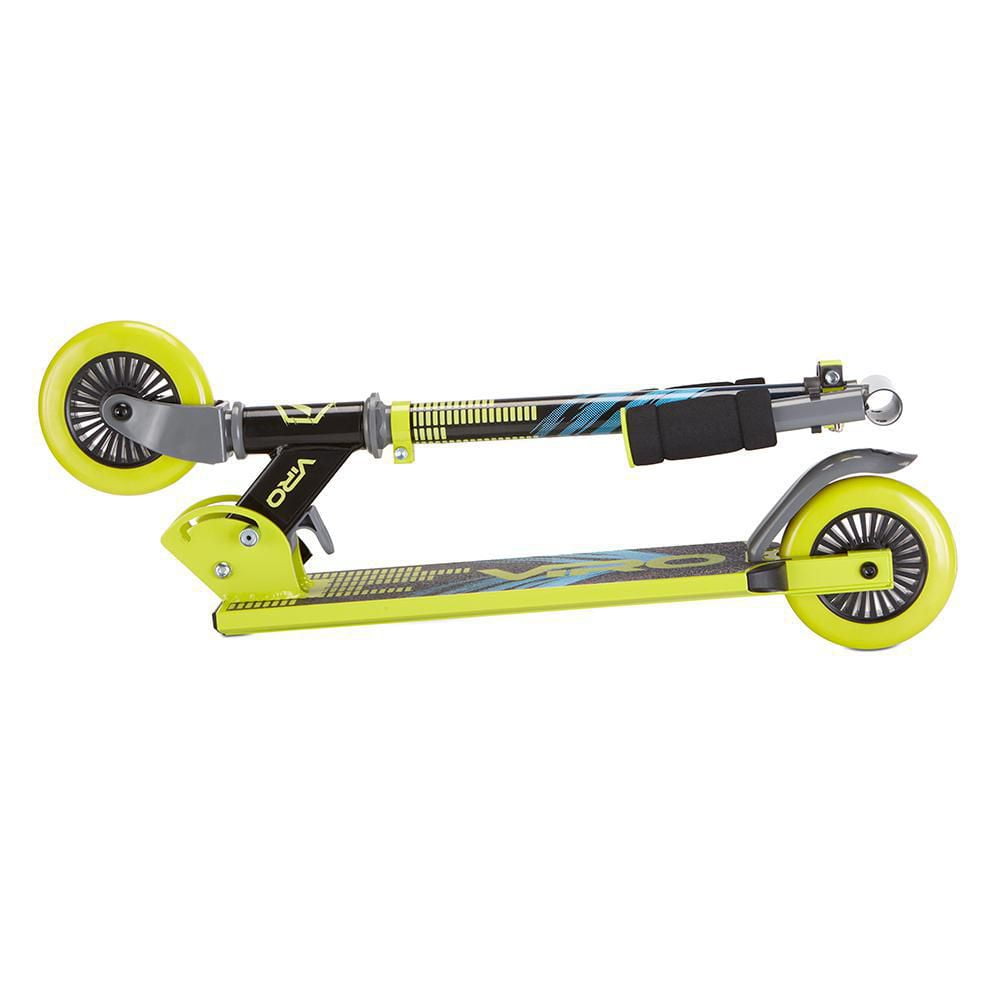 VIRO Rides – Trottinette acoustique VR 240 – jaune pour les enfants de 8 ans et +