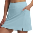 thumbnail image 1 of BLVB Golf Skirts for Woman with Pockets Tennis Skirt Inner Shorts Athletic Running Workout Skort Gym Clothes, 1 of 6