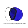 thumbnail image 3 of Dog Ear Protection Caps Waterproof, ZZkhGO Secure Fit Dog Ears Cover for Swimming, Adjustable Hook Loop Calming Ear Muffs for Bath Grooming Large Dogs, Blue, 3 of 6