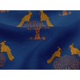 thumbnail image 4 of oneOone Viscose Jersey Fabric Bird & Tree Block Print Fabric BTY 60 Inch Wide, 4 of 5