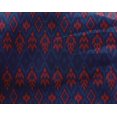 thumbnail image 4 of oneOone Georgette Viscose Fabric Geometric Ikat Print Fabric By The Yard 42 Inch Wide, 4 of 4
