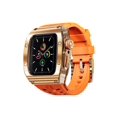 thumbnail image 1 of Kit Mod Boîtier en Acier Inoxydable pour Apple Watch 45mm/44mm, Boîtier Pare-Chocs en Métal Robuste et Résistant, Bracelet de Remplacement Protecteur pour iWatch Series 4/5/6/7/8/9/SE/SE2, 1 of 7