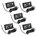 thumbnail image 1 of Waterproof Digital Thermometer 5Pcs Set For Reliable Temperature Measurement, 1 of 5