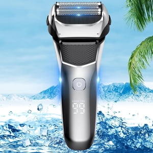 Electric Razor,Electric Razor for Men,Foil Shaver Electric Shaver for Men Face Clean Shave,Rechargeable Mens Razor Waterproof Electric Razors for Men Shaving Cordless Shaver with Pop-up Trimmer