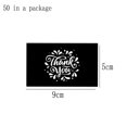 thumbnail image 2 of 50 Pcs Thank You for Your Order Cards Thank You for Supporting My Business Card 3.5 x 2 Inch, 2 of 5