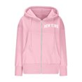 thumbnail image 5 of Veste en Polaire pour Femmes, Veste à Capuche Confortable avec Manches Longues, Coupe Ample, 5 of 5