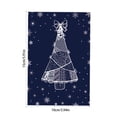 thumbnail image 3 of Dvkptbk Paper Greeting Cards 6 PCS Christmas Greeting Cards Gift Thank You Cards Set of 6 with Envelopes Holiday Cards Christmas Blessing Cards Thank You Cards Home Decoration, 3 of 6