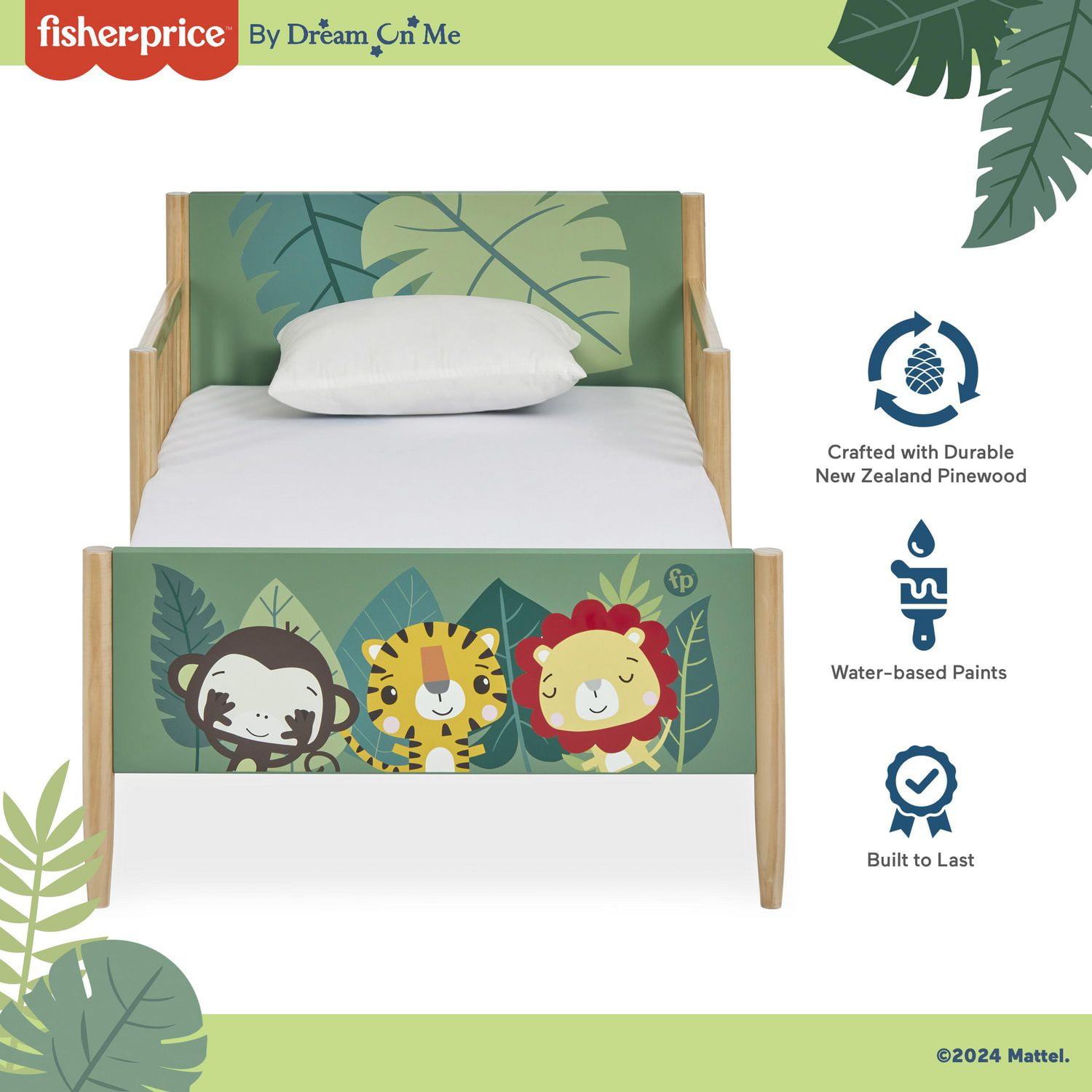 Lit pour tout-petits Safari Dreams de la collection Fauna de Fisher Price par Dream On Me
