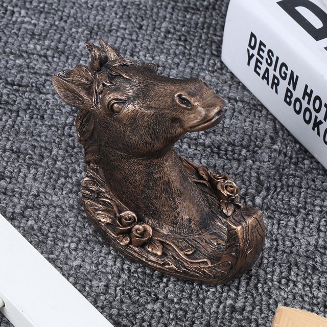 Wall Hanging Hook, Decoration Hook Coat Hat Clothes Rack Hooks, Wall Mount For Bathroom Home Use For Bedroom Kitchen Use Horse-Shape